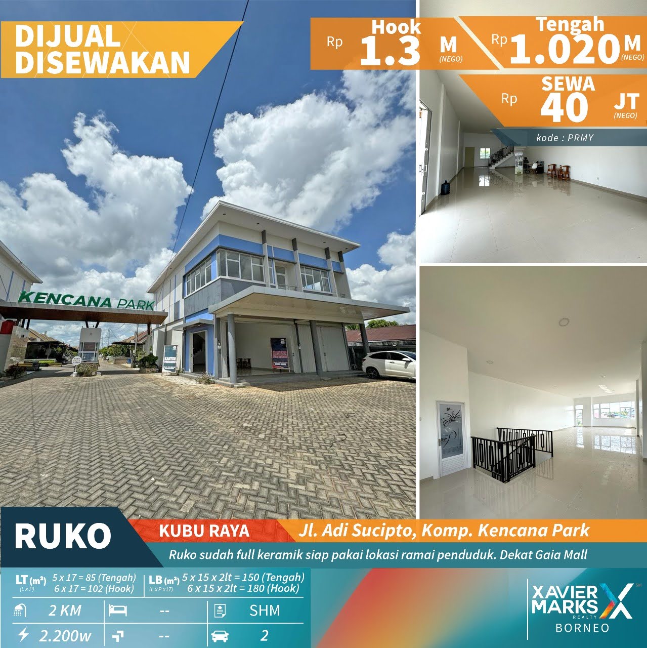 Ruko di Jl Adisucipto